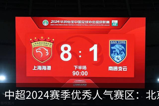 中超2024赛季优秀人气赛区：北京等5个赛区获奖